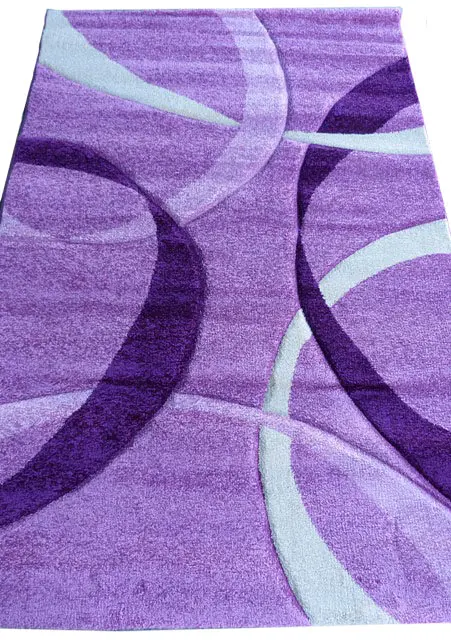 Килим з художньою стрижкою Curlex Violet 2632A