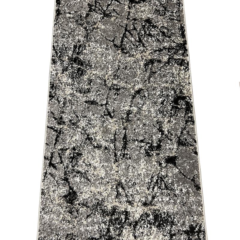 Килим фризе з невисоким ворсом Lumis Gray/Beige 02624B