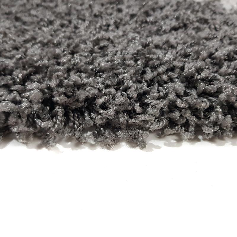 Пухнастий килим Plumis Lux Gray 7368A