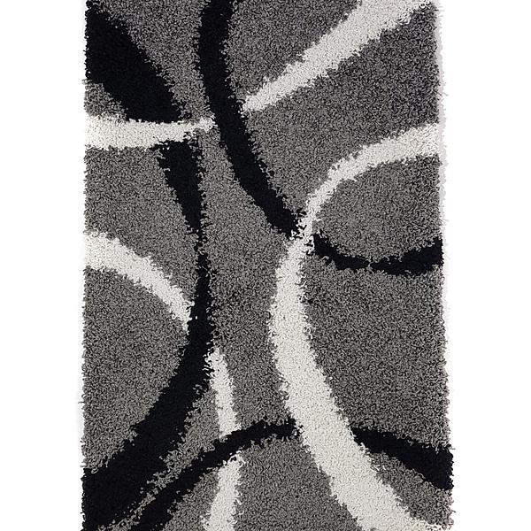 Пухнастий килим Plumis Lux Gray 7368A