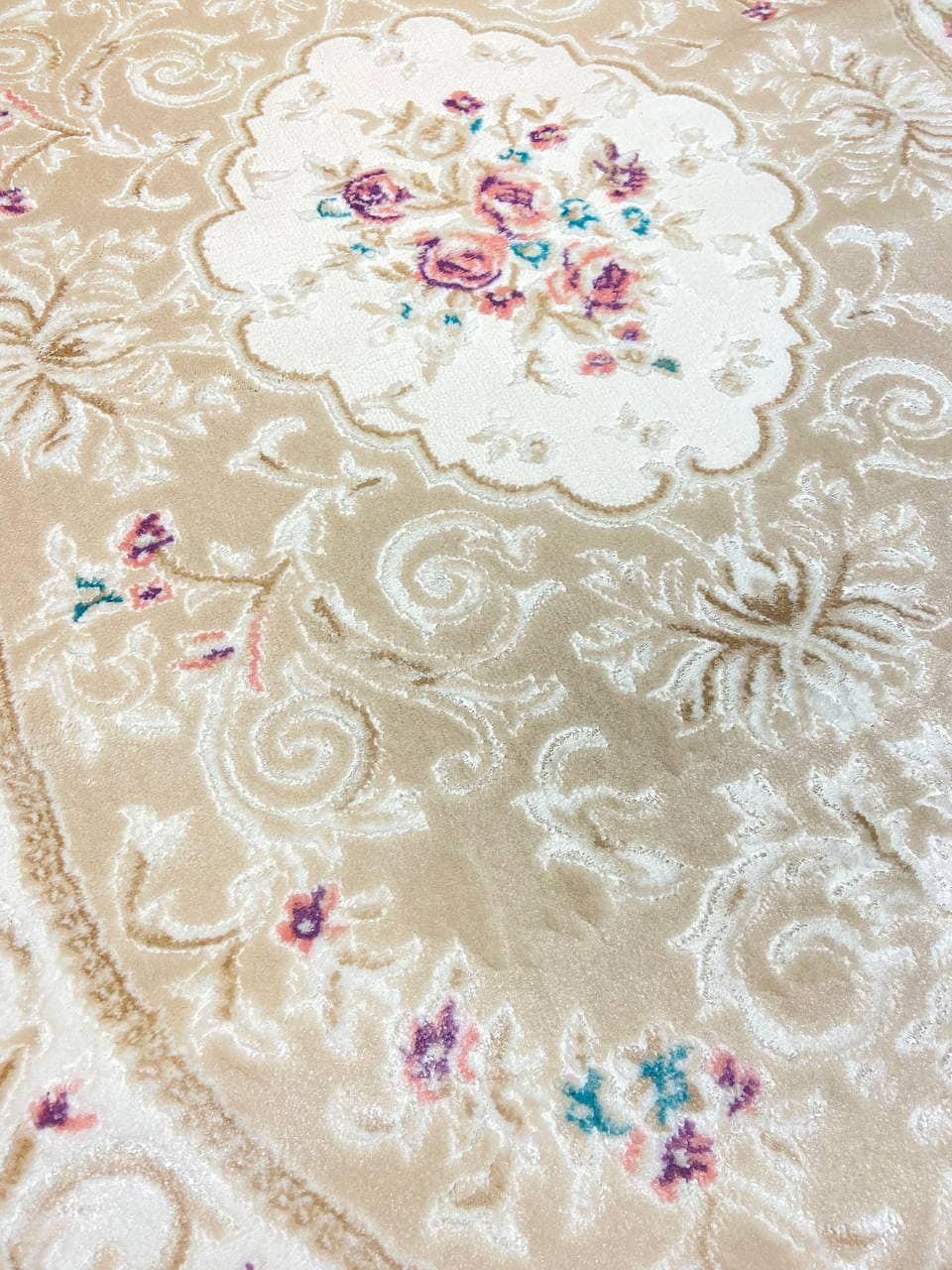 Класичний килим Flora Beige P659B