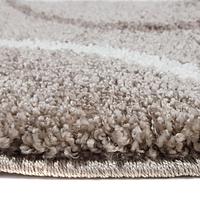 Пухнастий килим Plumis бежевий beige 045283