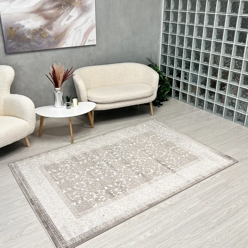 Натуральний Килим Velura Sound L198B WHITE