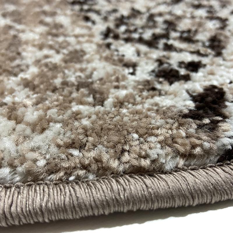Килим фризе з невисоким ворсом Macio Beige 02588A