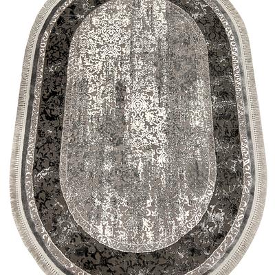 Килим з комбінованим ворсом и термоусадкой Glacia Gray 03977A