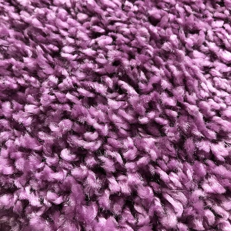 Пухнастий килим Plumis рожевий pink 000011