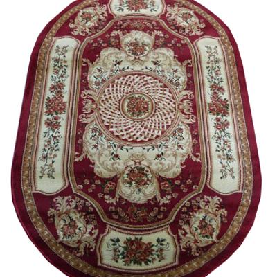 Килим фризе з невисоким ворсом Florea red червоний 531/110