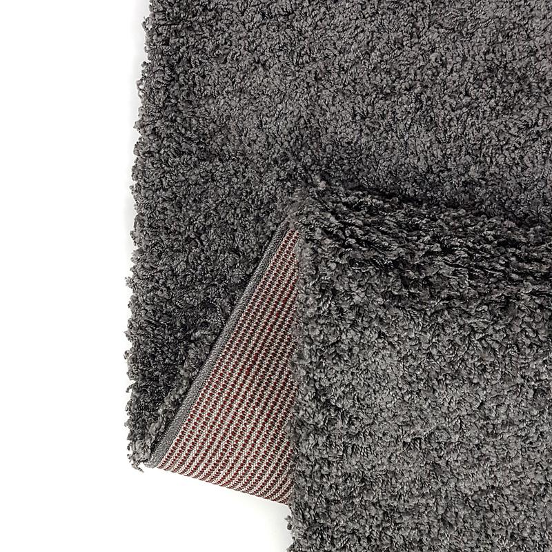 Пухнастий килим Plumis Lux Gray 6365A