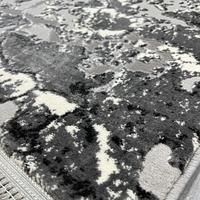 Килим з комбінованим ворсом и термоусадкой Glacia Gray 08148A