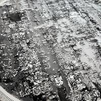 Килим з комбінованим ворсом и термоусадкой Glacia Gray 03935A