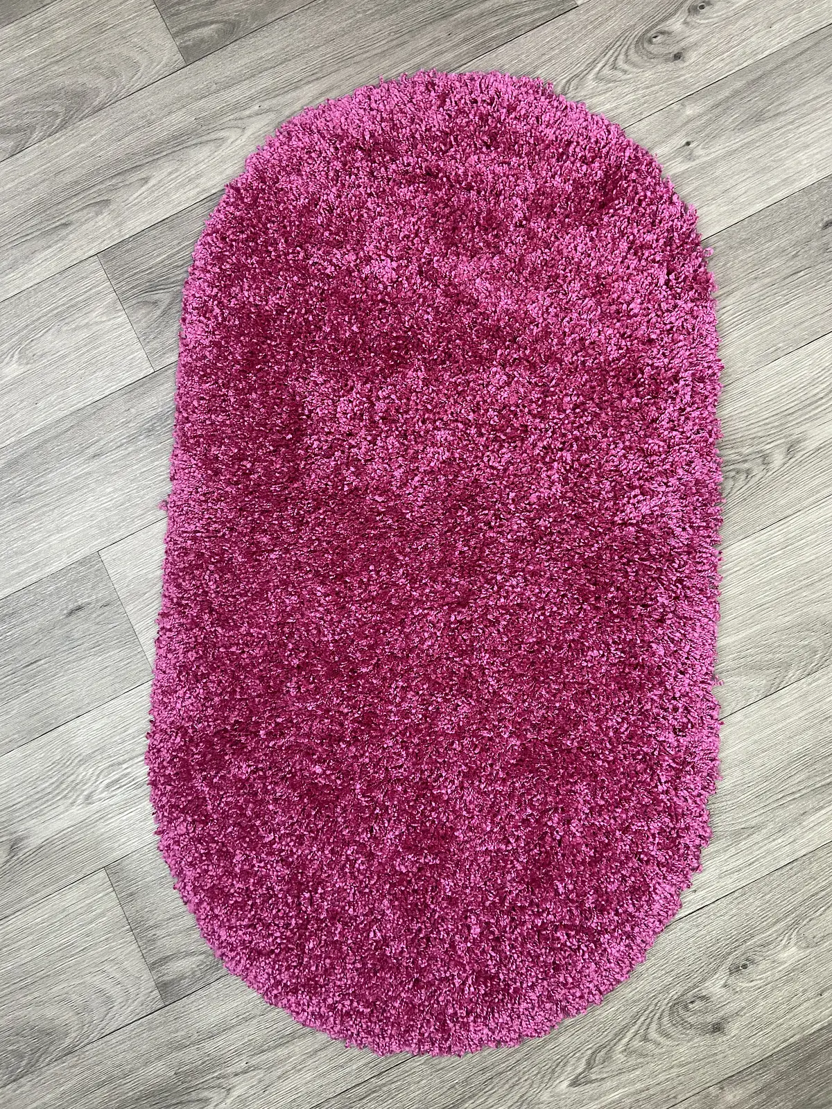 Пухнастий килим Plumis Lux PINK 6365A