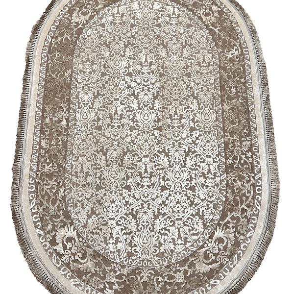Килим з комбінованим ворсом и термоусадкой Glacia BEIGE 03977A