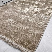 Килим з комбінованим ворсом и термоусадкой Glacia beige 03935A