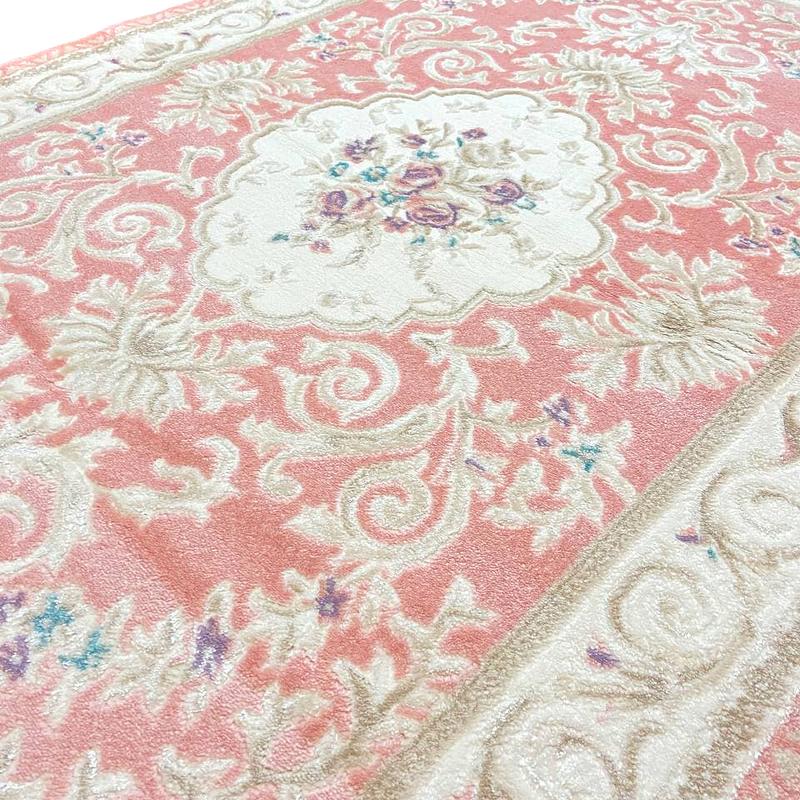 Класичний килим Flora PINK / PINK P659B