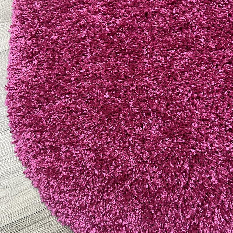 Пухнастий килим Plumis Lux PINK 6365A