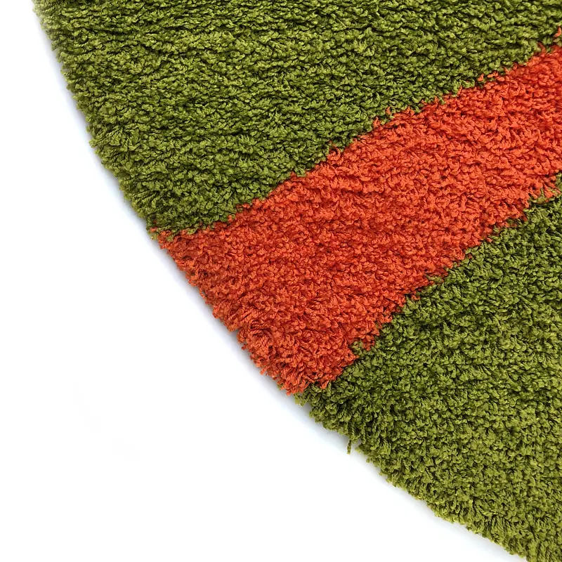 Пухнастий килим Plumis Lux Green 7368D