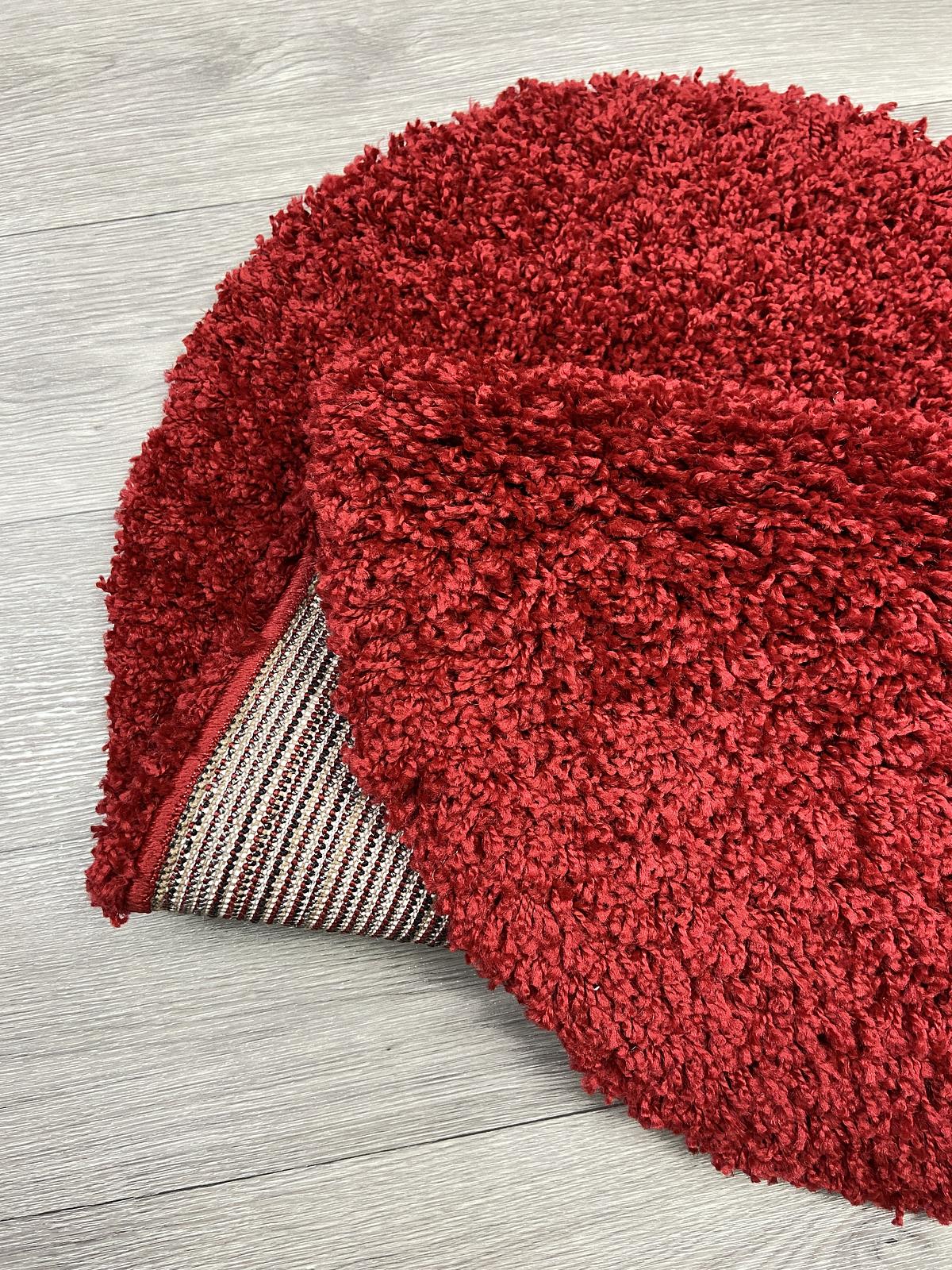 Пухнастий килим Plumis Lux RED 6365A