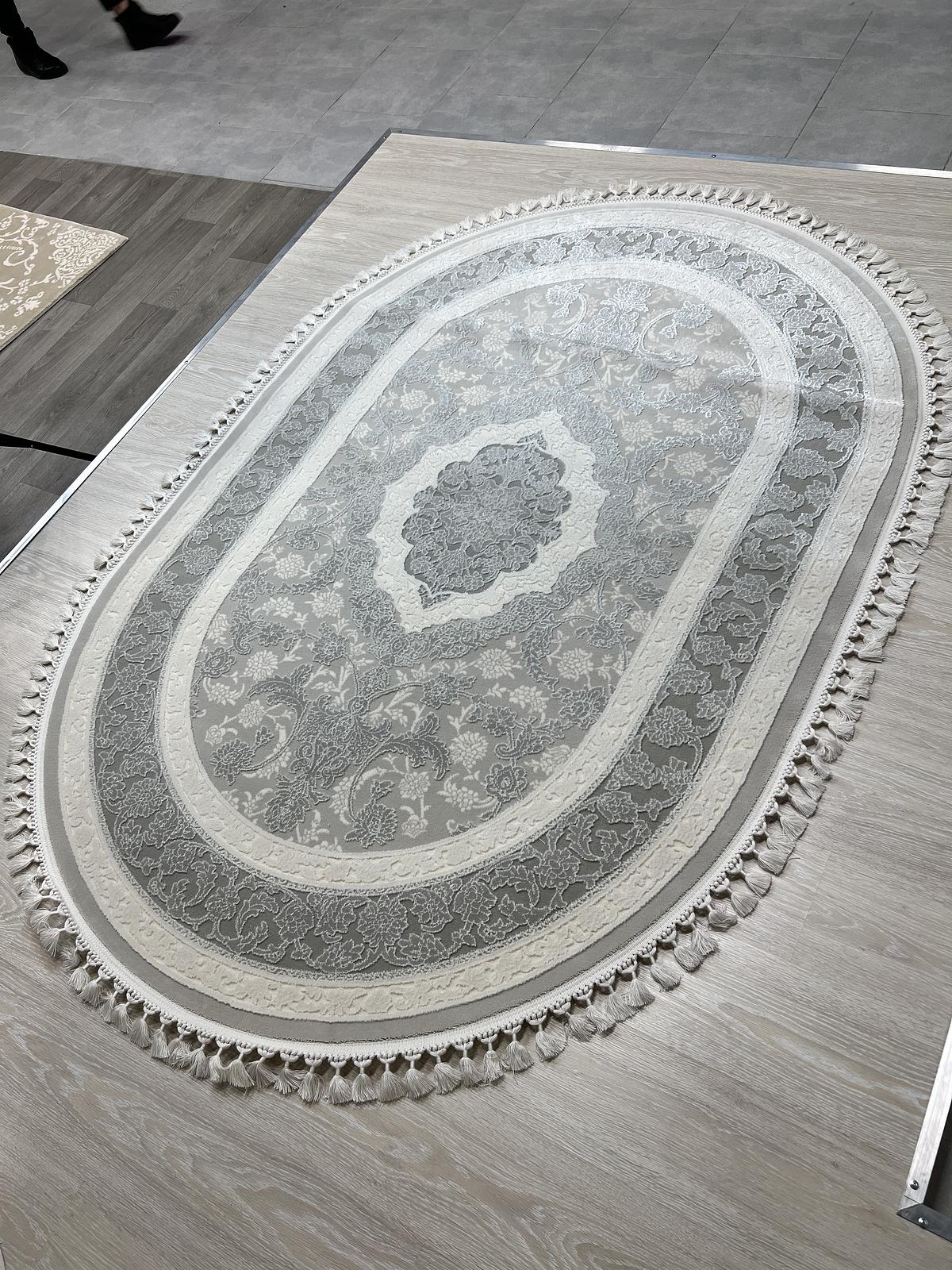 Акриловий килим Velura Lux GRI 6990