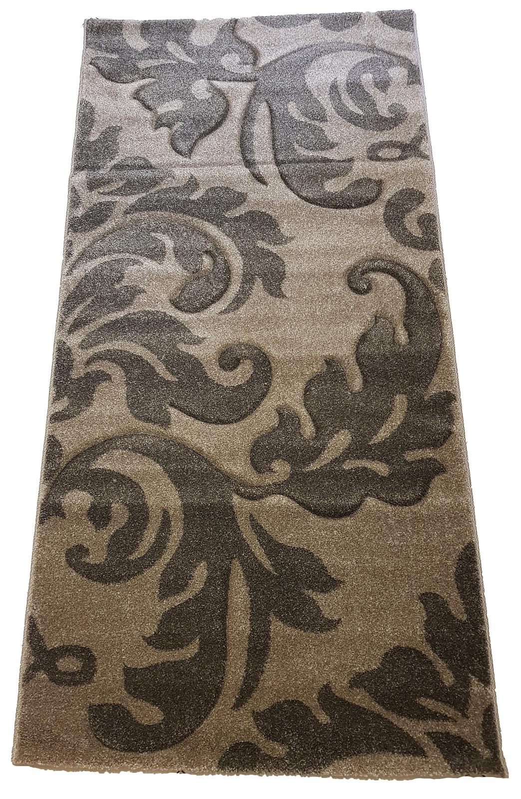 Килим з художньою стрижкою Tropica beige C586A