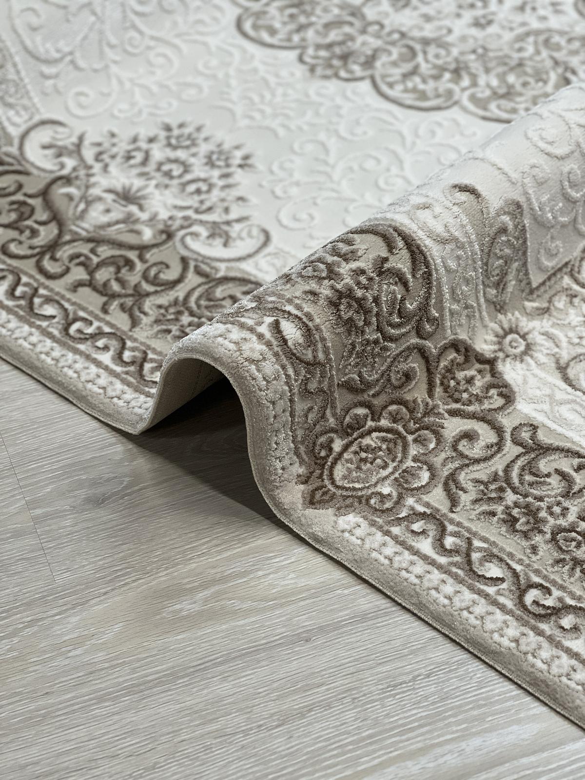 Килим із сучасним дизайном Solano beige / BROWN 8549A