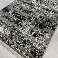 Килим з комбінованим ворсом и термоусадкой Glacia Gray 03648A