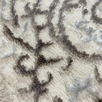 Килим з комбінованим ворсом и термоусадкой Optix Бежевий 3281A