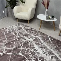 Килим з невисоким ворсом Vortex Коричневий 4640A A.KAHVE / KAHVE