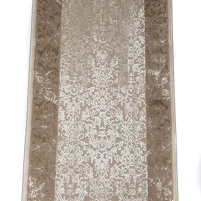 Килим з комбінованим ворсом и термоусадкой Glacia beige 03977A