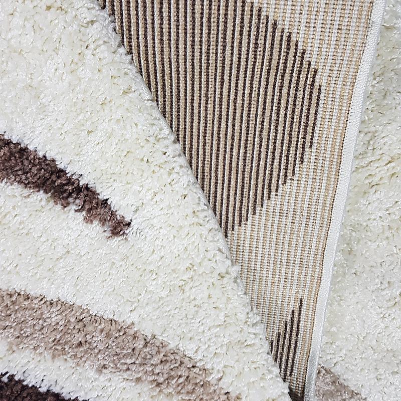 Ворсистий килимок Plush Loop Cream 8254B