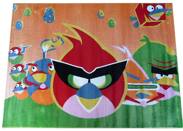 Дитячий килим Angry Birds Junix Orange B482A