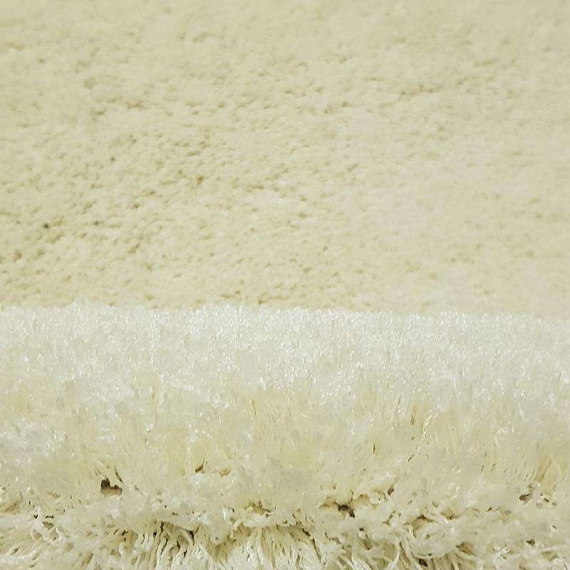 Пухнастий килим Argenta Plush WHITE / WHITE P113A