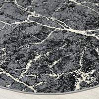 Килим фризе з невисоким ворсом Macio сірий gray 02624А