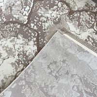Килим з комбінованим ворсом и термоусадкой Glacia beige 08148A