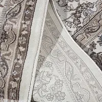 Класичний килим з поліестеру Argentum WHITE 4260D