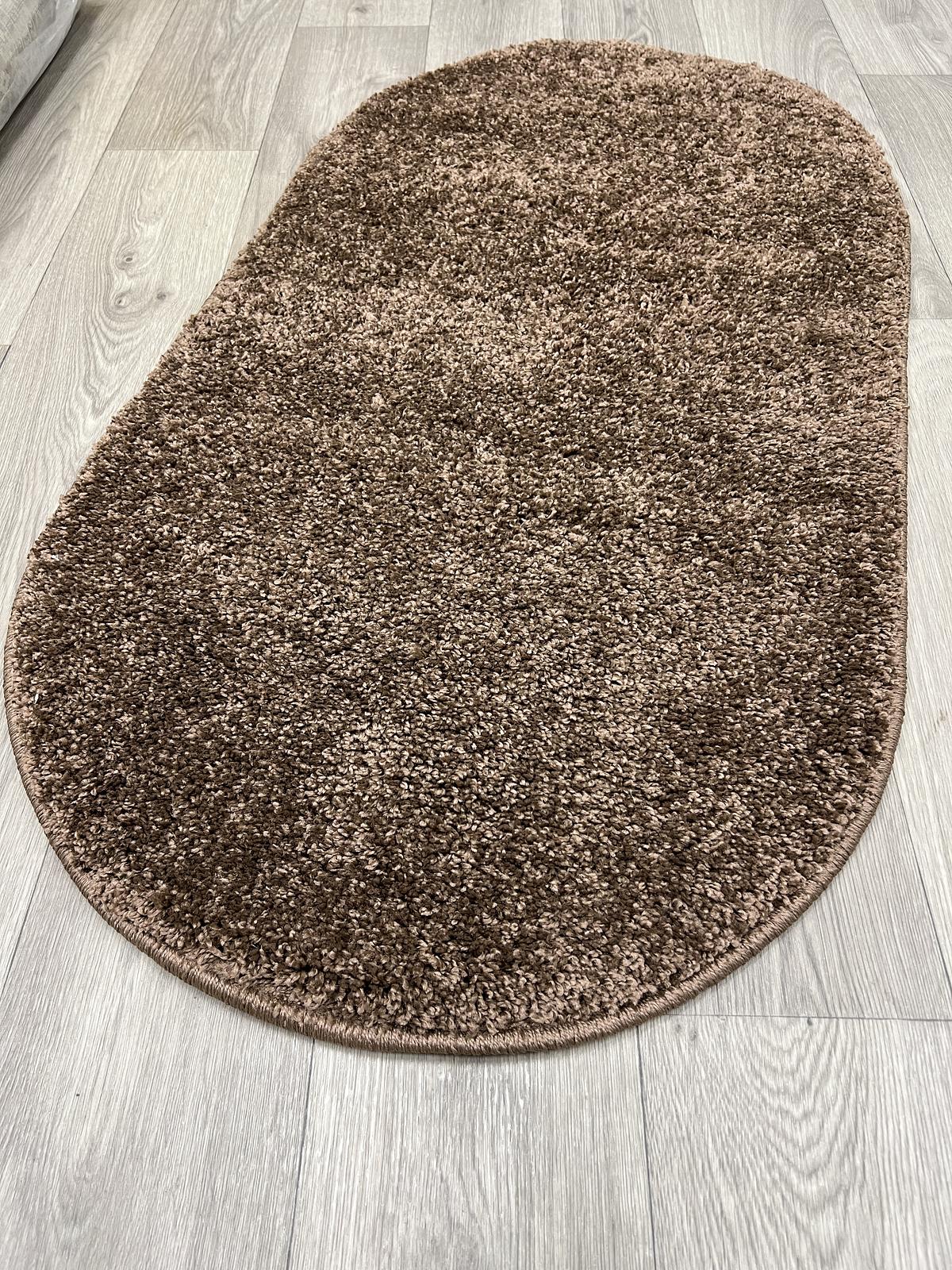 Пухнастий килим Plumeria brown 12500/90