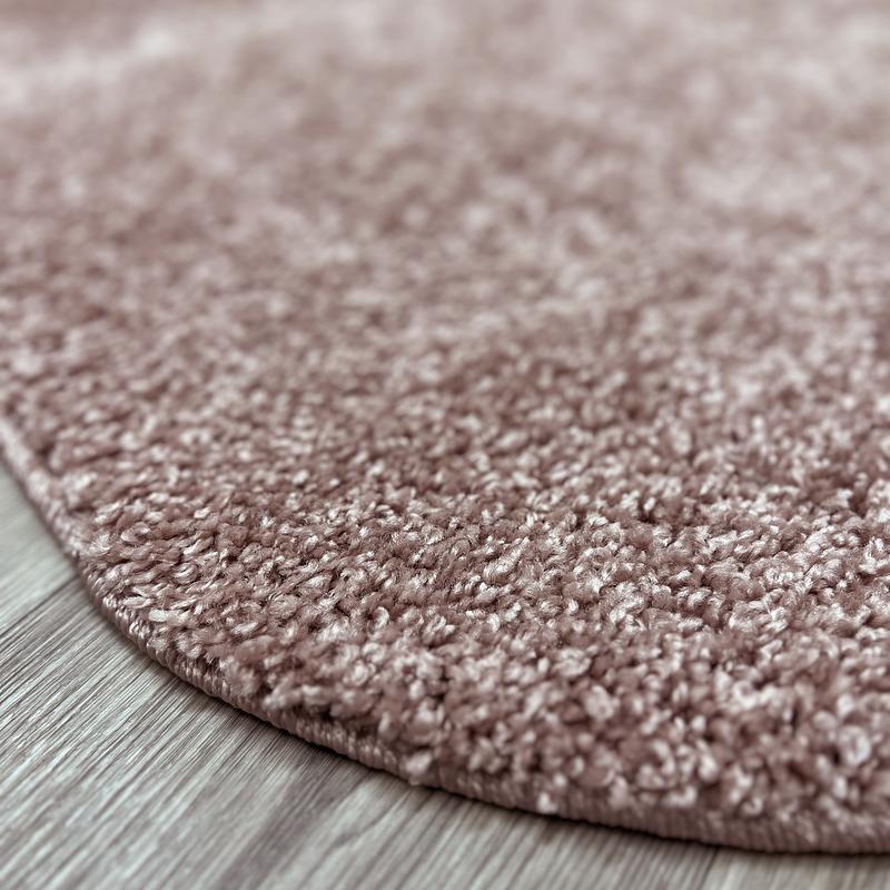 Пухнастий килим Plumeria pink 12500/75