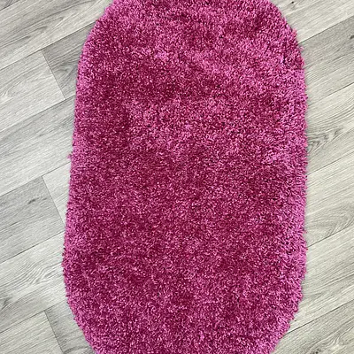 Пухнастий килим Plumis Lux PINK 6365A