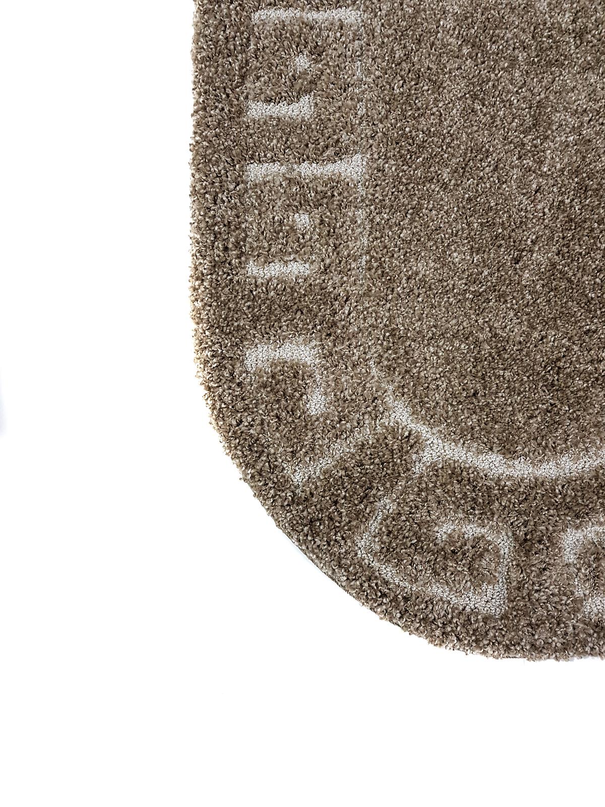 Ворсистий килимок Plush Loop BEIGE A361D