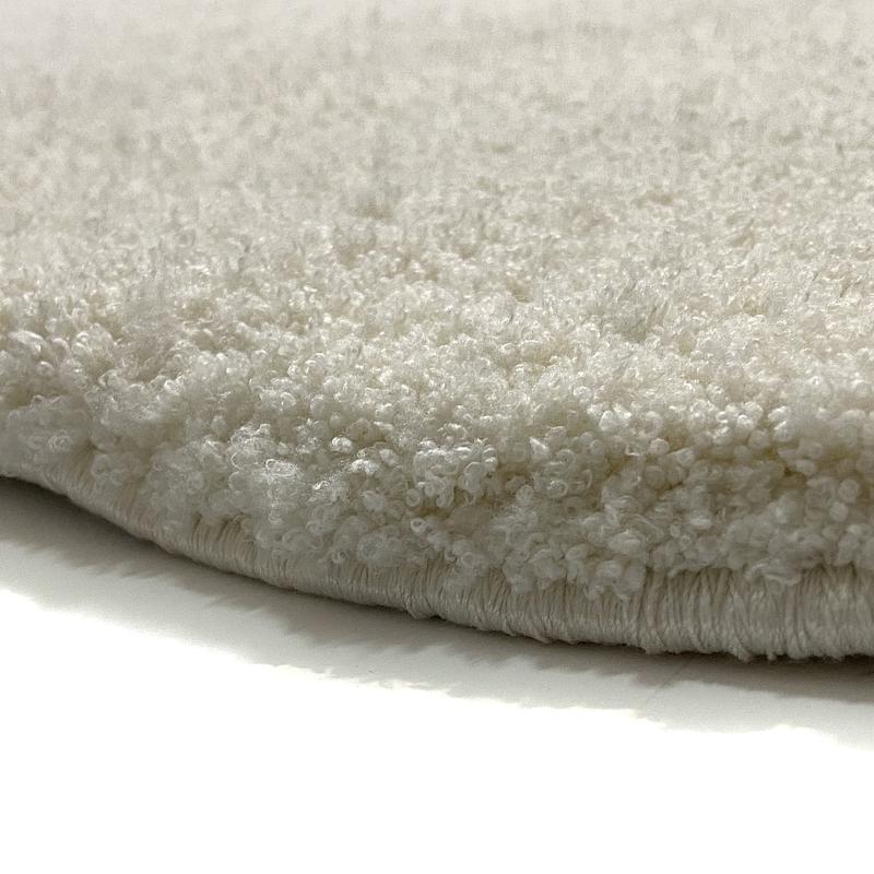 Пухнастий килим Argenta Plush WHITE / WHITE P113A