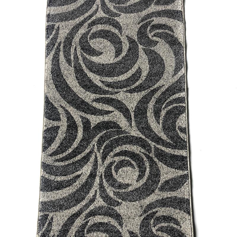 Килим фризе з невисоким ворсом Macio Gray 02575A