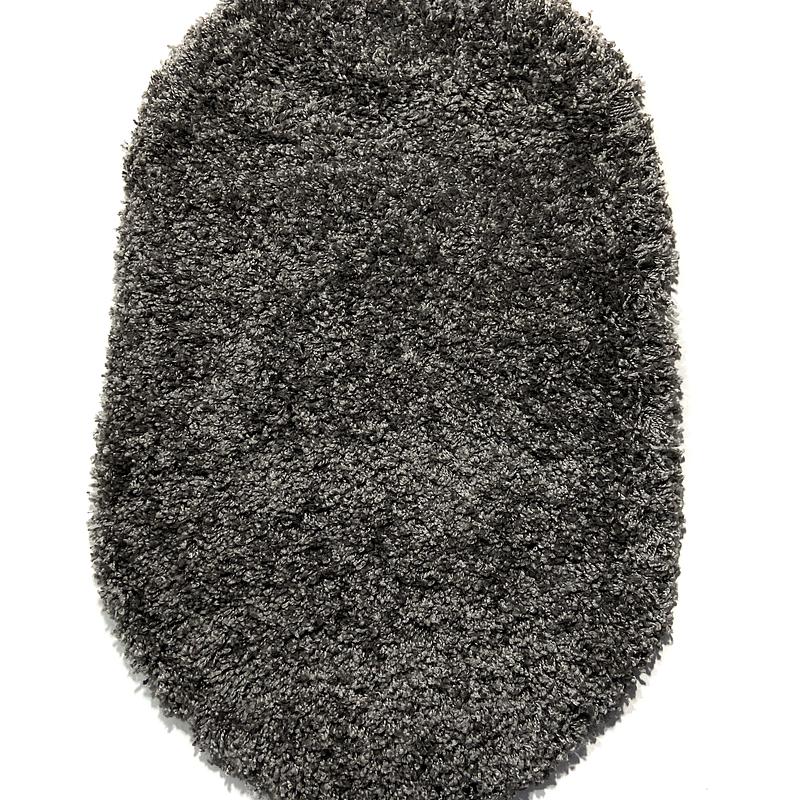 Пухнастий килим Plumis Lux Gray 6365A