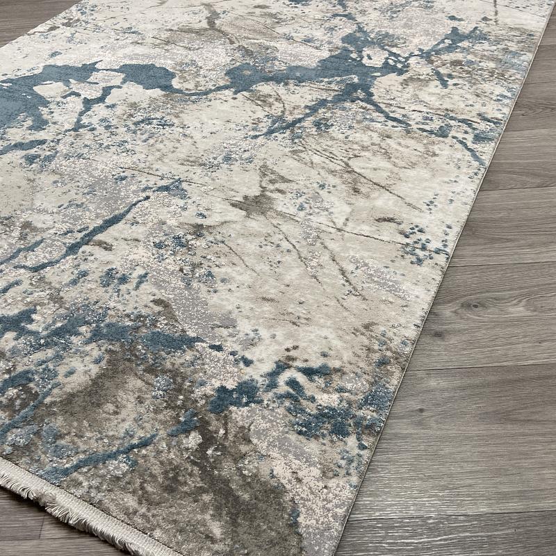 Сучасний килим Velura Art BLUE COKEN_A_GRI 2070