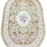 Класичний килим Flora Бежевий P659B