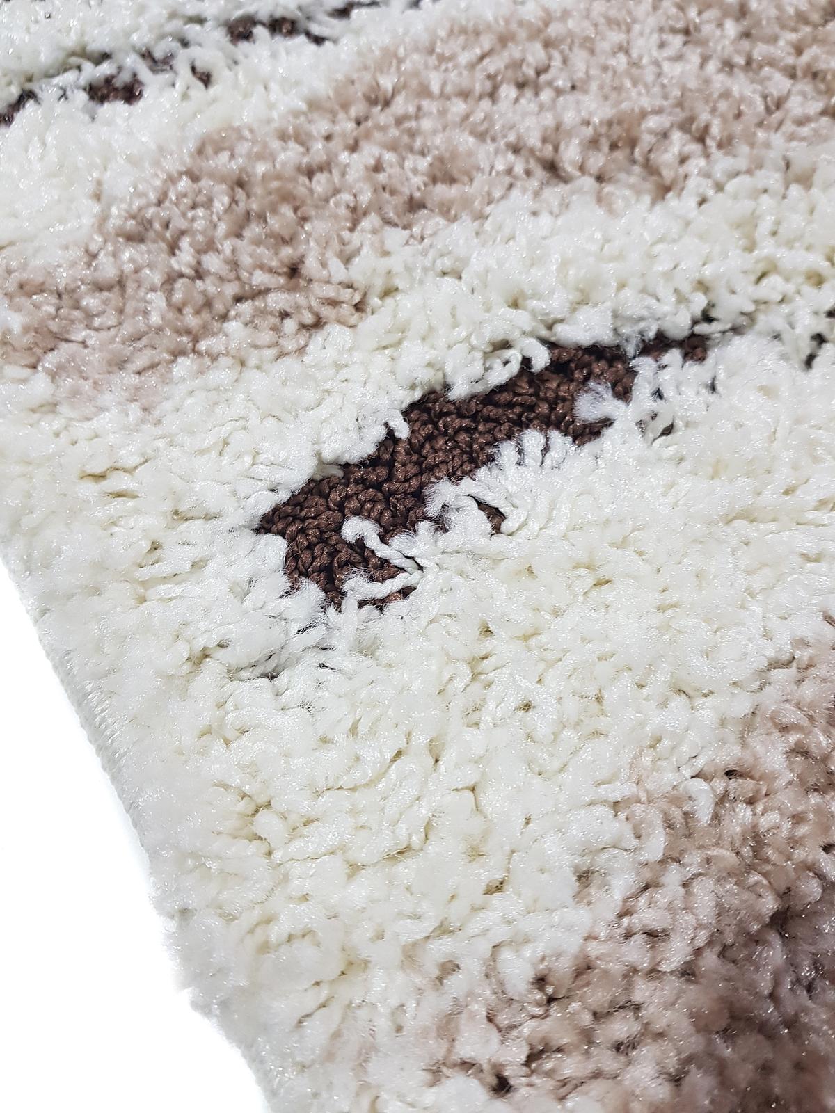 Ворсистий килимок Plush Loop Cream 8014A