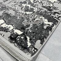 Килим з комбінованим ворсом и термоусадкой Glacia Gray 08148A