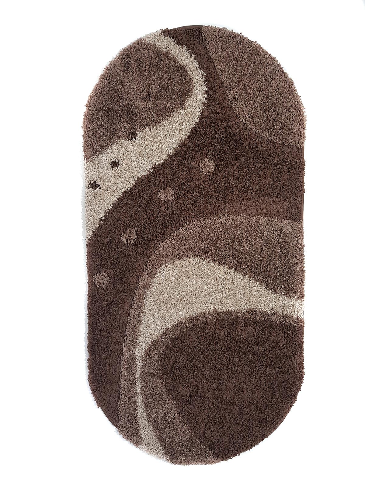 Пухнастий килим Vortax Plush Loop DARK BROWN 7641A