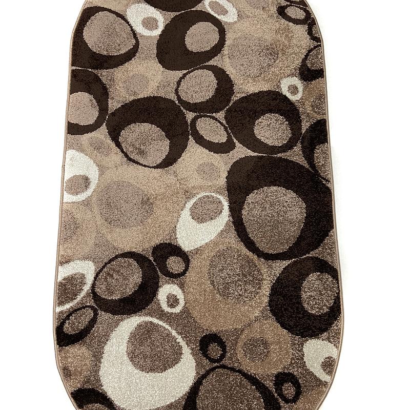 Килим фризе з невисоким ворсом Macio Beige 02577A