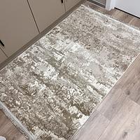 Килим з комбінованим ворсом и термоусадкой Glacia beige 03935A