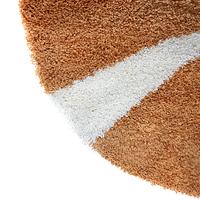 Пухнастий килим Plumis Lux помаранчевий Light Tile 6352A