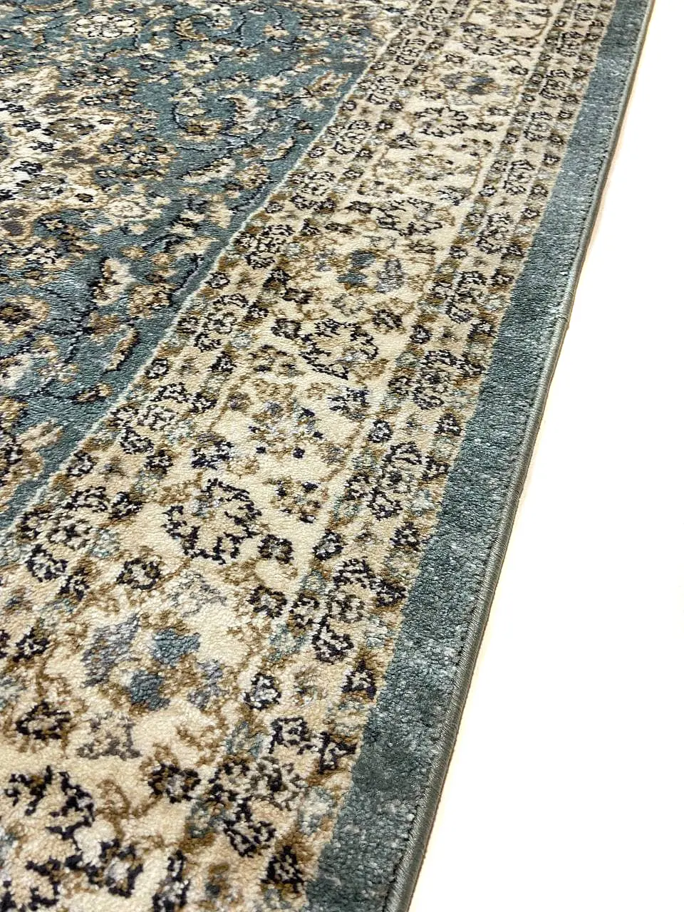Килим хітсет з невисоким щільним ворсом Luxia BLUE 9473A